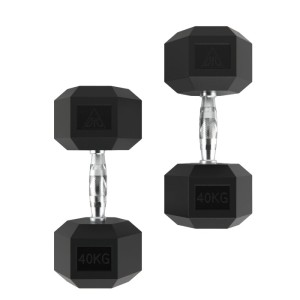 Гантели DFC гексаг.обрез. 40кг (пара) DB001-40