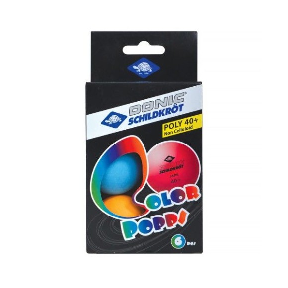 Мячики для настольного тенниса DONIC COLOR POPPS 40+, 6 шт, (разноцветные).
DONIC Schildkrot COLOR POPPS 40+ - это разноцветные, яркие и качественные мячики, предназначенные для игры в настольный теннис. В одной упаковке содержится 6 мячей разных цветов: Мячики для настольного тенниса DONIC COLOR POPPS 40+, 6 шт, (разноцветные).
DONIC Schildkrot COLOR POPPS 40+ - это разноцветные, яркие и качественные мячики, предназначенные для игры в настольный теннис. В одной упаковке содержится 6 мячей разных цветов: