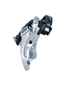 Переключатель передний Altus FD-M310 48-28/42-22T 34,9мм, универс тяга/370149. Передний переключатель Shimano Altus FD-M310 для звезд 42-22/48-28 зубьев, с универсальной тягой, хомут на 34.9 мм, для 7-8 скоростей, Dual Pull Clamp-On Low-Clamp. Для угла по