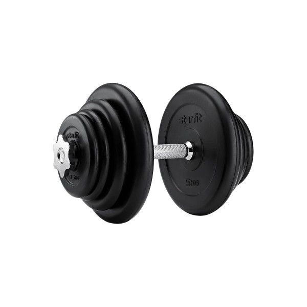 Гантель разборная обрезиненная в коробке STARFIT DB-716 20 кг.