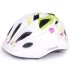 Шлем защитный HB6-5 (out-mold) белый с цветами/600119