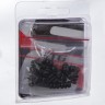 Комплект из 3 резиновых шайб STG YZ-KOR1-1.2 для защиты рамы от тросов черн 1,2 мм (20шт) Х90096