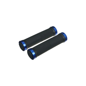 Грипсы CLARKS CLO201 130 мм, с 2 фикс., черно-синие (3-445)