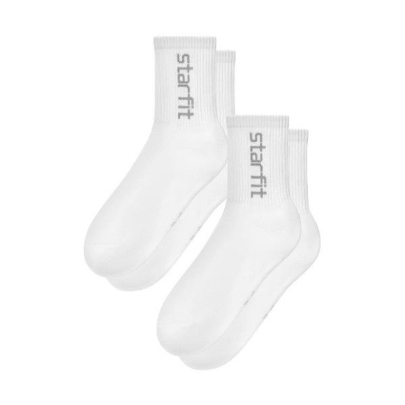 Носки спортивные Starfit Crew SCS2552PW, белый, 35-38, 2 пары.
Высокие спортивные носки Crew – универсальная модель от популярного бренда STARFIT. Они идеально подходят как для тренировок, так и для повседневной носки. Носки сделаны из мягкого дышащего ма