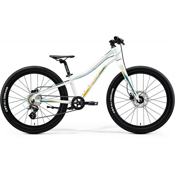 Велосипед Merida Matts J24+ GlossyWhite/Teal/Gold 2020