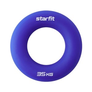 Эспандер кистевой 'Кольцо' STARFIT ES-404, 8,8 см, 35 кг, темно-синий