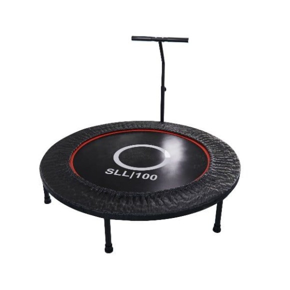 Батут с поручнем DFC Trampoline Dia 40 дюймов SLL100. Фитнес-батут DFC SLL с поручнем разработан с учётом безопасности и комфорта пользователей. Максимальный вес, который он может выдержать, составляет 100 кг, а диаметр этой модели 100 см. Складная констр Батут с поручнем DFC Trampoline Dia 40 дюймов SLL100. Фитнес-батут DFC SLL с поручнем разработан с учётом безопасности и комфорта пользователей. Максимальный вес, который он может выдержать, составляет 100 кг, а диаметр этой модели 100 см. Складная констр