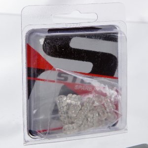 Комплект из 3 резиновых шайб STG YZ-KOR4 Толщина - 1.5 мм. для защиты рамы от тросов. В комплекте 20 штук.