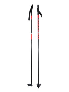 Палки VUOKATTI 160 Black/Red 100% стекловолокно (5). Лёгкие и недорогие лыжные палки VUOKATTI с привлекательным дизайном, для новичков в мире лыжного спорта, любителей активного отдыха и туристов. Состав: 100% стекловолокно (Fiberglass).