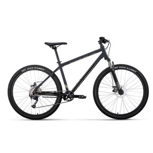 Велосипед Forward Apache 27,5' 2.0 D  Темно-серый/Черный 2023