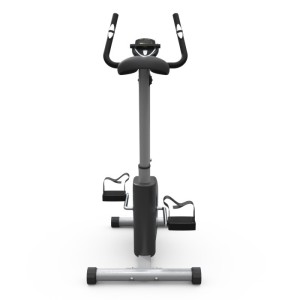 Вертикальный велотренажер DFC Kondition 2309. Достаточно компактный вертикальный тренажёр Kondition предназначен для поддержания физической формы и улучшения здоровья. Велотренажер оснащен инерционным маховиком весом 5 кг с возможностью крутить педали в о