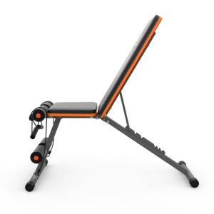 Cкамья силовая универсальная DFC с эспандерами DCH310. Универсальная скамья предназначена для домашних тренировок на различные группы мышц: во время занятий можно использовать собственный вес и дополнительные отягощения, гантели. Имеет стильный дизайн: об