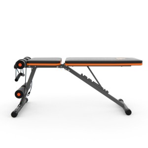 Cкамья силовая универсальная DFC с эспандерами DCH310. Универсальная скамья предназначена для домашних тренировок на различные группы мышц: во время занятий можно использовать собственный вес и дополнительные отягощения, гантели. Имеет стильный дизайн: об