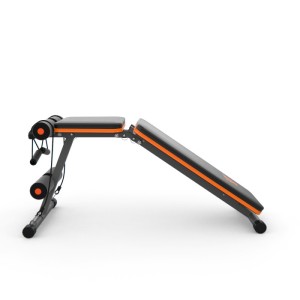 Cкамья силовая универсальная DFC с эспандерами DCH310. Универсальная скамья предназначена для домашних тренировок на различные группы мышц: во время занятий можно использовать собственный вес и дополнительные отягощения, гантели. Имеет стильный дизайн: об