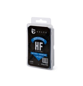 Парафин для лыж и сноубордов Gelta HF -7°С /-12°С.
Парафин предназначен для улучшения скользящих свойств лыж для зернистого снега при температуре воздуха -7°С/-12°С и влажности ниже 70%.
Содержание фторуглерода: HF (Высокое содержание).
Быстро и просто н