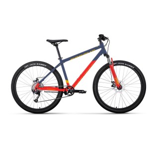 Велосипед Forward Apache 27,5' 2.0 D Темно-синий/Красный 2023