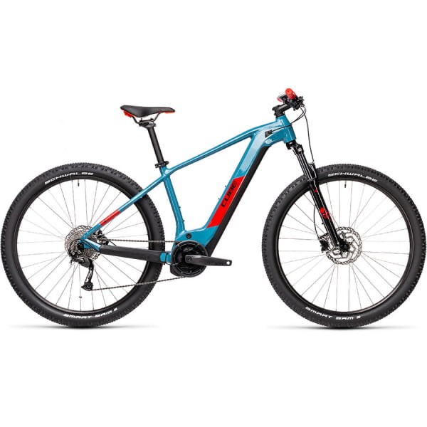 Велосипед CUBE REACTION HYBRID PERFORMANCE 500 29 (blue'n'red) 2021
