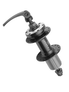 Втулка задняя XH-HUB-06RQ 32Н диск. эксц. под кассету 7/8 ск пром. подшип. алюм. чёрн/130341. Втулка задняя XH-HUB-06RQ, на 32 спицы, под диск на 6 болтов, с эксцентриковым зажимом, с пром. подшипниками, под кассету на 7-8 скоростей, O.L.D. 135 мм, диамет