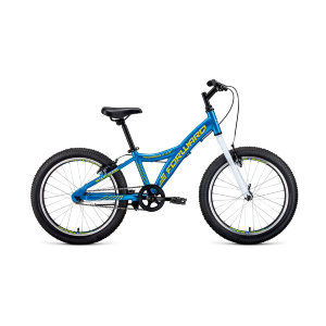 Forward Comanche 20 1.0 — это детский горный велосипед.

Он повторяет механику езды как на полноценном взрослом велосипеде. 
3 яркие расцветки: голубой/желтый, светло-зеленый/белый, желтый/белый.

Для детей ростом от 115 до 140 см