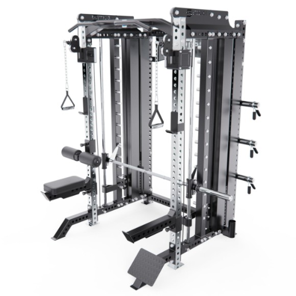 Мультистанция, машина Смита STEELVER SV9202 — это универсальный силовой комплекс для домашних тренировок, сочетающий в себе функции машины Смита и кроссовера, что позволяет эффективно прорабатывать все основные группы мышц: грудные мышцы, спину, плечевой Мультистанция, машина Смита STEELVER SV9202 — это универсальный силовой комплекс для домашних тренировок, сочетающий в себе функции машины Смита и кроссовера, что позволяет эффективно прорабатывать все основные группы мышц: грудные мышцы, спину, плечевой