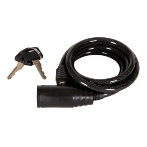 Трос-замок стальной, диам.8х150сm, с ключом Х10428