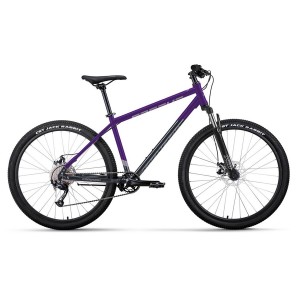Велосипед Forward Apache 27,5' 2.0 D Фиолетовый/Темно-серый 2023