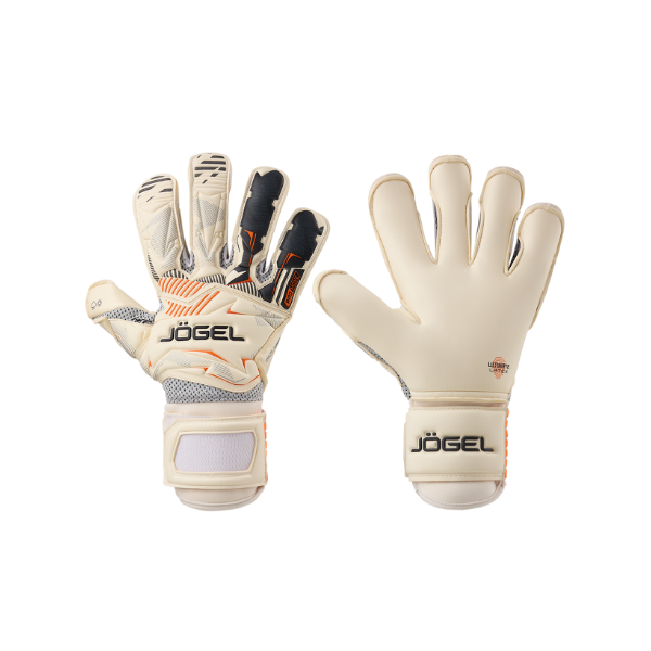 Перчатки вратарские Jogel Magnum UL4 Roll-Hybrid, белый