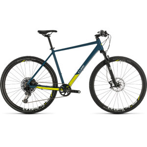 Велосипед CUBE CROSS SL (blue'n'lime) 2020