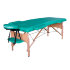 Массажный стол DFC NIRVANA, Relax, дерев. ножки, цвет зеленый (Green)