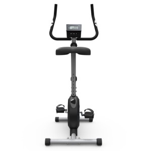 Вертикальный велотренажер DFC Kondition 2300. Компактный вертикальный тренажёр DFC Kondition 2309A предназначен для поддержания физической формы и улучшения здоровья. Максимально допустимый вес пользователя до 110 кг. Велотренажер оснащен инерционным махо