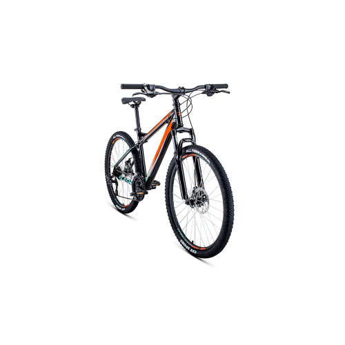 Велосипед 26' Forward Flash 26 2.2 S disc Черный/Оранжевый 20-21 г