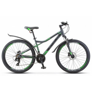 Велосипед Stels Navigator 610 D V010 Серый/Зеленый 26 (LU093801)