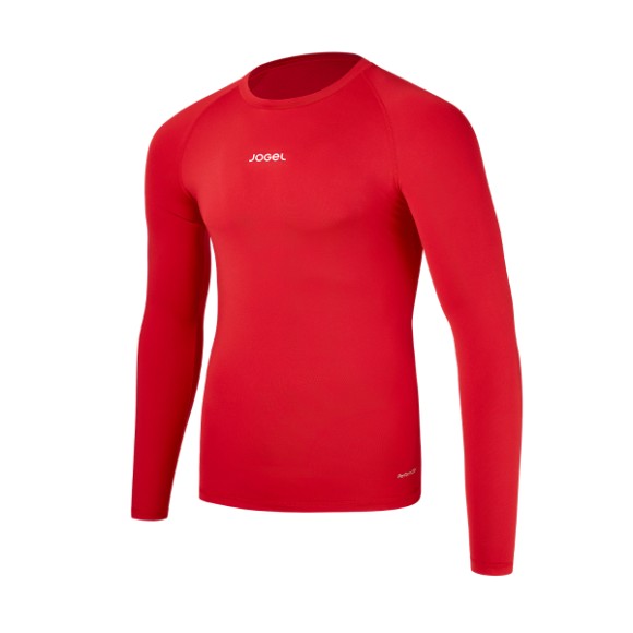 Лонгслив компрессионный Jogel CAMP 2 PerFormDRY Baselayer LS Tee, красный R2 Лонгслив компрессионный Jogel CAMP 2 PerFormDRY Baselayer LS Tee, красный R2