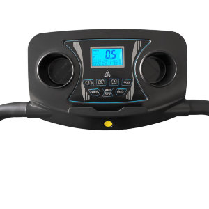 Электрическая беговая дорожка DFC AVALON реабилитационная T185W чёрного цвета для домашнего использования.
Двигатель постоянного тока мощностью 1,25 л/с. Скорость регулируется с консоли от 0,8 до 10 км/ч с шагом 0,1 км/ч. Напряжение 220В дорожки, мощност