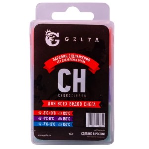 Парафин Gelta 3-х секционный (CH -3/+3  -1/-6  -7/-12) 60г.