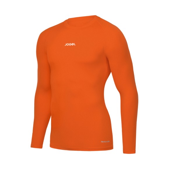 Лонгслив компрессионный Jogel CAMP 2 PerFormDRY Baselayer LS Tee, оранжевый D2