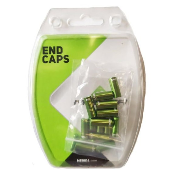 Комплект наконечников для рубашки/троса Merida Universal End Caps Green (2260001948) Комплект наконечников для рубашки/троса Merida Universal End Caps Green (2260001948)