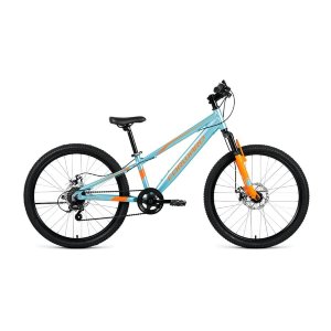 Подростковый горный велосипед Forward Rise 24 2.0 Disc 2019 года.