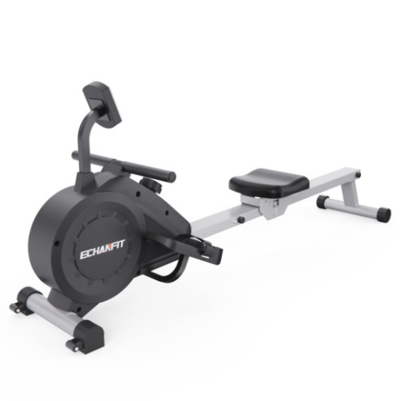 Гребной тренажёр DFC ECHANFIT CRW4106B — это удобное и функциональное решение для домашних занятий, оснащённое магнитной системой нагрузки. Он сочетает эффективность, комфорт и простоту эксплуатации, помогая поддерживать отличную физическую форму и тренир