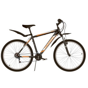 Велосипед Bravo Hit 26 D черный/белый/оранжевый 2019-2020