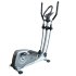 Среднегабаритный эллиптический тренажер для домашнего использования с бесшумной магнитной системой нагружения с электроприводом.
Оснащен датчиками измерения сердечного ритма, расположенными на рукоятках. Тренажер также имеет держатель для планшета и тра Эллиптический тренажер DFC E8711HP электромагн.