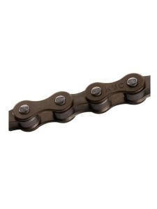 Цепь вело Z410 100 звеньев,1 ск./570048. Цепь велосипедная KMC Z410 количество звеньев 100, размеры каждого 1/2