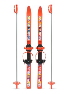 Лыжный комплект детский NovaSport Fly с палками в сетке.
Лыжный комплект детский NovaSport с палками в сетке – это лёгкие 100 см детские беговые лыжи в комплекте с палками размером 100 см. 
Особенность: прочные, газонаполненные лыжи с термовплавляемой эти