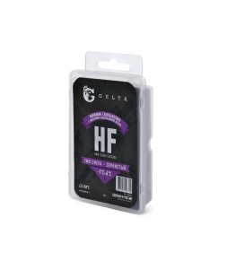 Парафин для лыж и сноубордов Gelta HF -1°С /-6°С.
Парафин предназначен для улучшения скользящих свойств лыж для зернистого снега при температуре воздуха -1°С/-6°С и влажности выше 70 %.
Содержание фторуглерода: HF (Высокое содержание).
Быстро и просто н