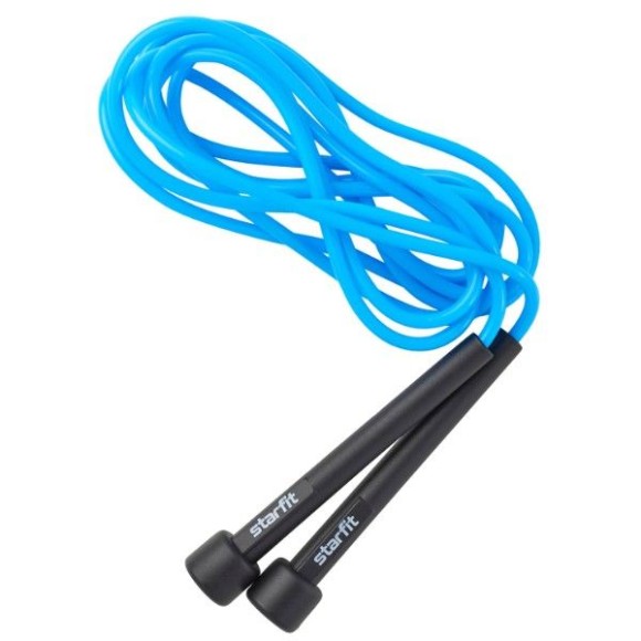 Скакалка STARFIT RP-101 синий, 3м. Скакалка RP-101 бренда STARFIT – многофункциональный спортивный инвентарь для фитнеса дома или на улице. Такая модель отлично подойдет для функционального тренинга. Скакалка для фитнеса взрослая также поможет быстро прив Скакалка STARFIT RP-101 синий, 3м. Скакалка RP-101 бренда STARFIT – многофункциональный спортивный инвентарь для фитнеса дома или на улице. Такая модель отлично подойдет для функционального тренинга. Скакалка для фитнеса взрослая также поможет быстро прив