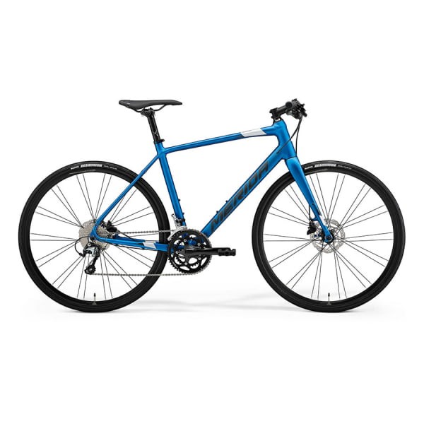 Велосипед Merida Speeder 300 SilkBlue/DarkSilver 2021