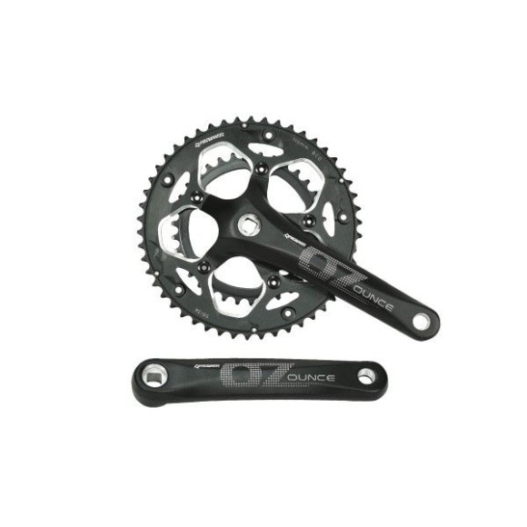 Шатуны (система) PROWHEEL ROAD OUNCE-521C-N (50-34) AL-6061-T6, 175 мм, под квадрат, черный .
Система шатунов PROWHEEL ROAD OUNCE-521C-N представляет собой надежное и эффективное решение для вашего велосипеда. Изготовленная из высококачественного алюминия