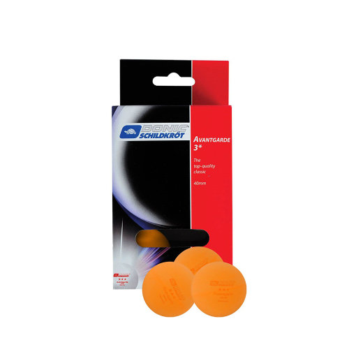 Мячики для н/тенниса DONIC AVANTGARDE 3 (6 шт,оранжевый)