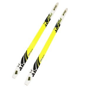 Лыжи STC обеспечивают возможность передвижения по снежному покрову в условиях равнинной и пересеченной местности. Конструкция лыж имеет стабильную форму, обладает повышенной прочностью и упругостью и имеет хорошие ходовые качества. Лыжа состоит из среднег