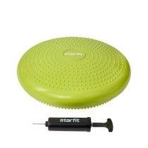 Диск балансировочный STARFIT BP-104 с насосом, массажный, лаймовый